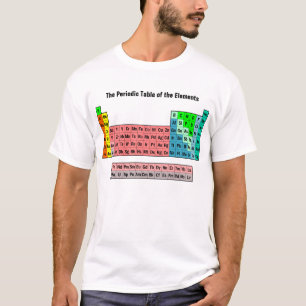 2016 Periodensystem der Elemente T-Shirt