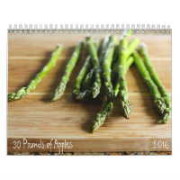 2016 roher Bestandteil-Kalender