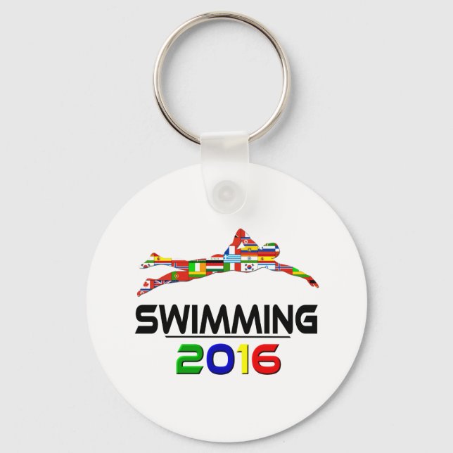 2016:Schwimmen Schlüsselanhänger (Vorderseite)