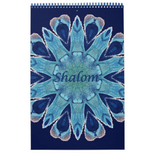 2016 Single Shalom Blue Hearts Kalender