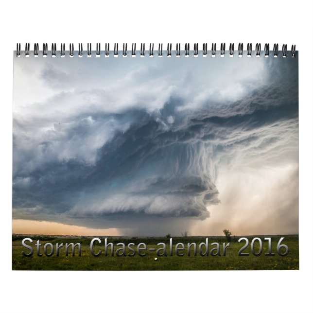 2016 Sturm Verfolgung-alendar! Kalender (Titelbild)
