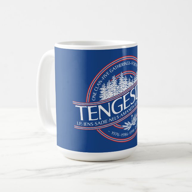 2016 Tengesdal Reunion Mug Kaffeetasse (Vorderseite Links)