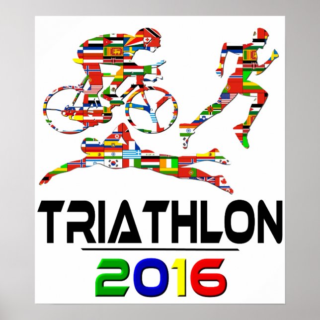 2016: Triathlon Poster (Vorne)