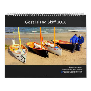 2016 Ziegen-Inselskiff-Kalender - 2017 Daten Kalender