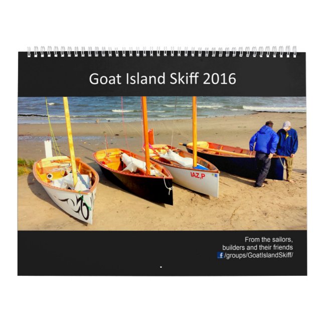 2016 Ziegen-Inselskiff-Kalender - 2017 Daten Kalender (Titelbild)