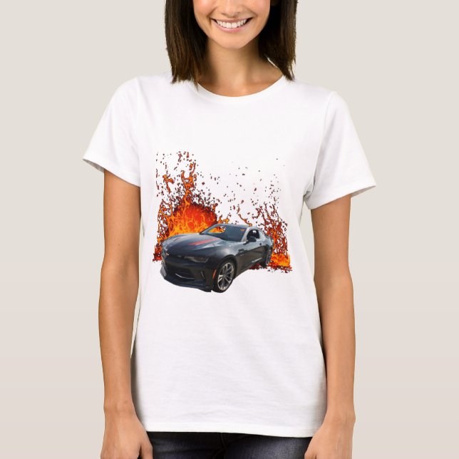 2017 50 Jahre Chevy Camaro T-Shirt (Vorderseite)