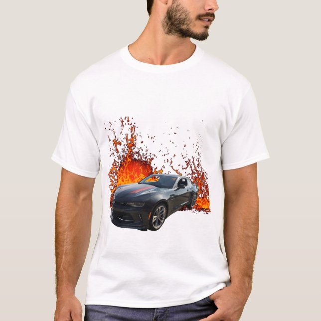 2017 50 Jahre Chevy Camaro T-Shirt (Vorderseite)