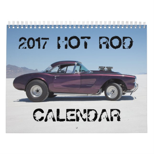 2017 Hot Rods Kalender (Titelbild)