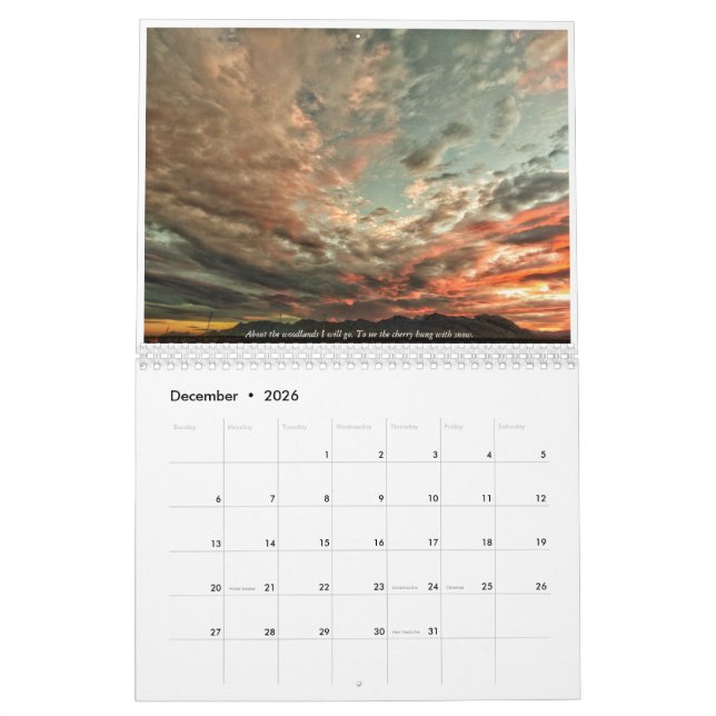 2017-jährig in den Bildern und im Vers Kalender (Dez 2026)