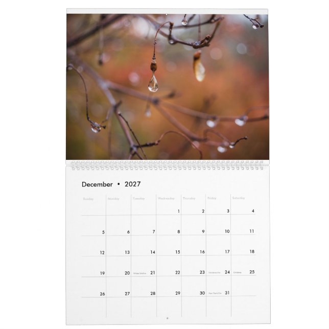 2017 Kalender, Fotos durch Eric Johnson Kalender (Dez 2027)