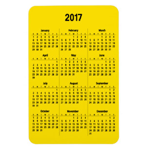 2017 Kalender-kundengerechte schwarze große Magnet