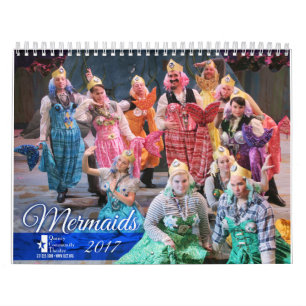 2017 Meerjungfrau-Kalender Kalender