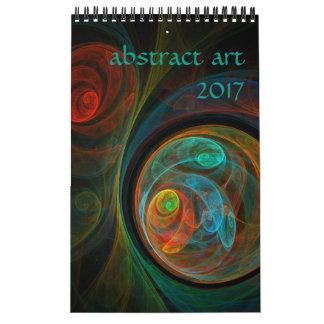 2017 Moderne Abstrakte Kunst Kalender