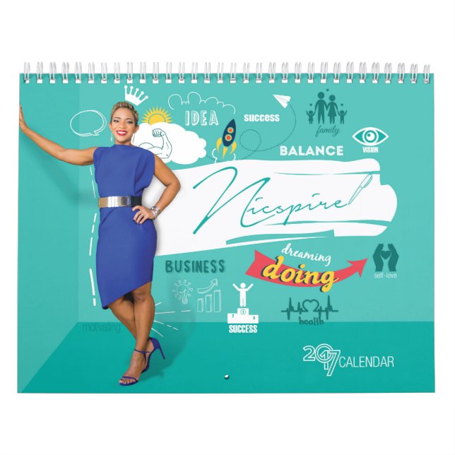 2017 motivierend Kalender (Titelbild)