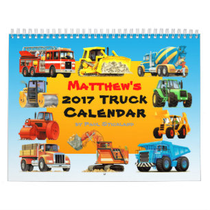2017 Riese-Bau-LKW-Kalender Kalender