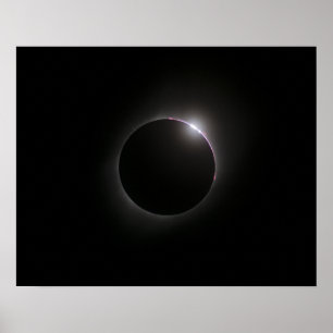 2017 Solar Eclipse - Baileys Beads Poster