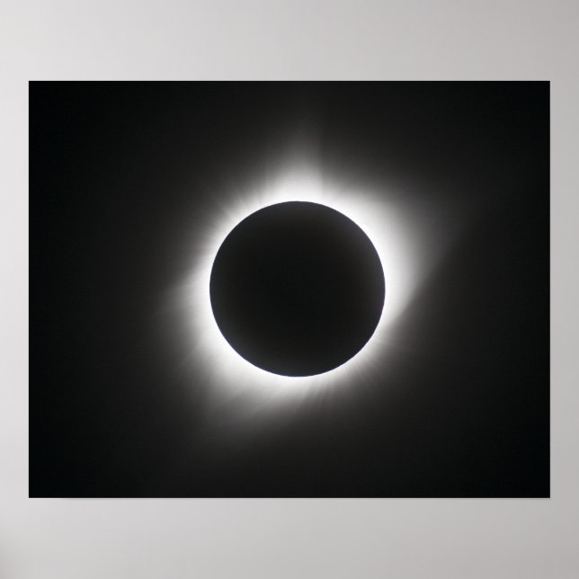 2017 Solar Eclipse - Corona Poster (Vorne)