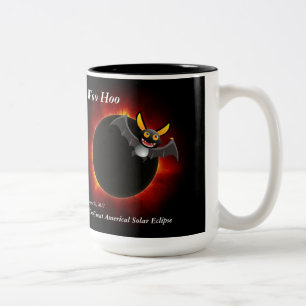 2017 Solar Eclipse, Vampire Edition Zweifarbige Tasse