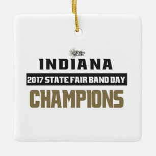 2017 Staat Fair Band Day Champions - Sirens Season Keramikornament