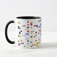 2017 zwölf Monats-Kalender-Astrologie-Tasse