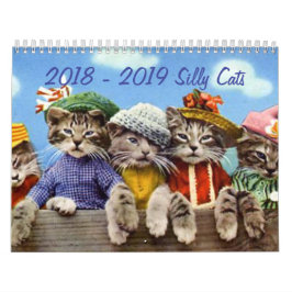 2018 - 2019 alberne Katzen Kalender