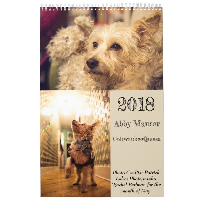 2018 CaliwaukeeQueen Kalender (Titelbild)