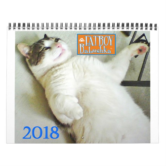 2018 FATBOY BABUSHKA CALENDAR KALENDER (Titelbild)