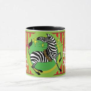 2018 Feiertagzebra-Tasse Tasse