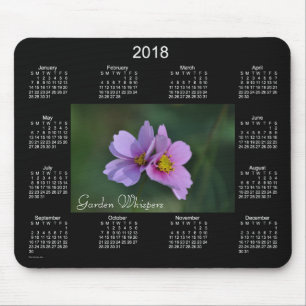 2018 Garten-Flüstern-Kalender durch Janz Mousepad