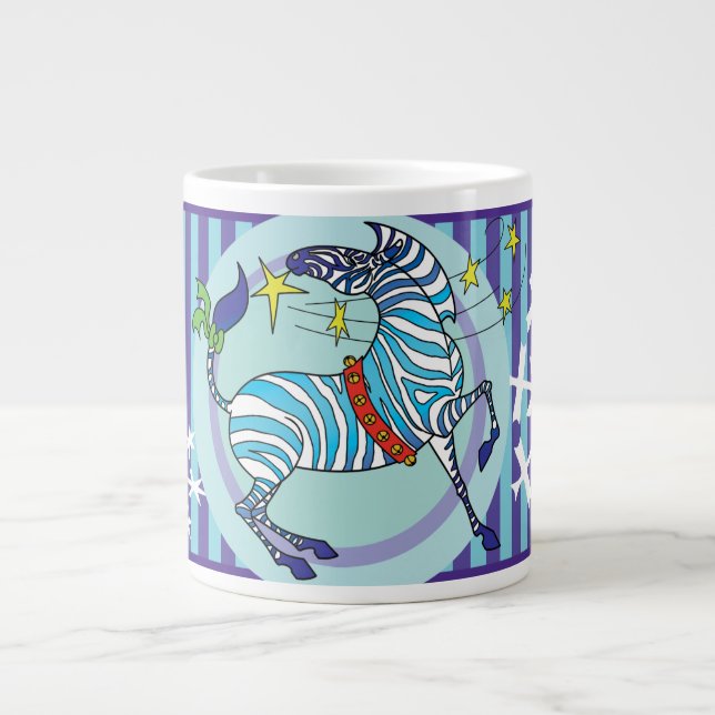 2018 Holiday Zebra Tasse (Vorderseite)
