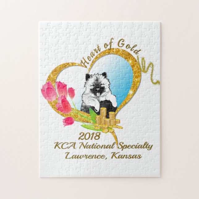 2018 KCA nationales Logo 252 Stücke Puzzle (Vertikal)