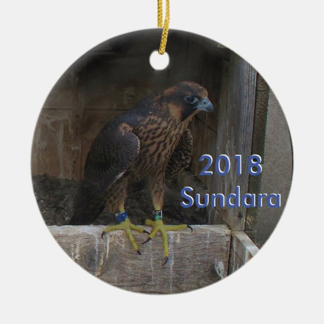 2018 Keramik Ornament Sundara (Vorne)