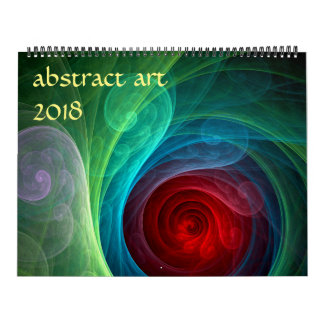 2018 Moderne Abstrakte Kunst Kalender