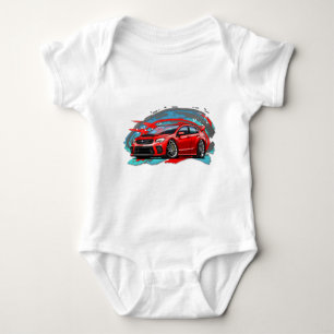 2018_Red_WRX Baby Strampler