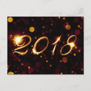 2018 (Scheinwerfer) Postkarte