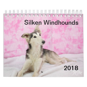 2018 seidenes Windhounds (anderes) Kalender