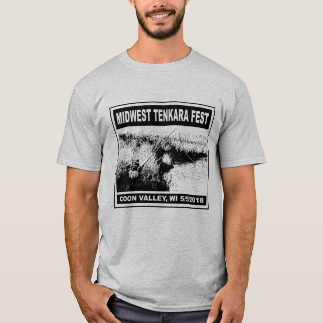2018 Tenkara Fest Shirt (Vorderseite)
