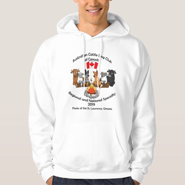 2019 ACDCC weiß u. hellfarbig Hoodie (Vorderseite)