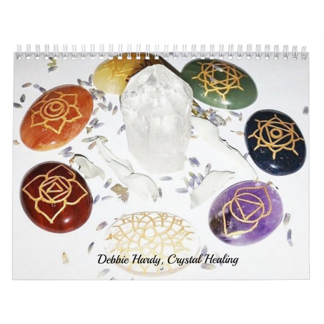 2019 Debbie robust, heilender Kristallkalender Kalender (Titelbild)