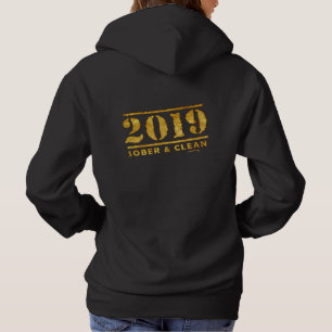 2019 geben nüchterne u. saubere hoodie