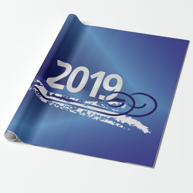 2019 GESCHENKPAPIER (Ungerollt)