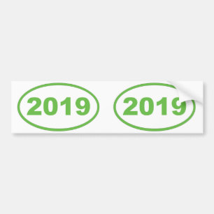 2019 hellgrün autoaufkleber