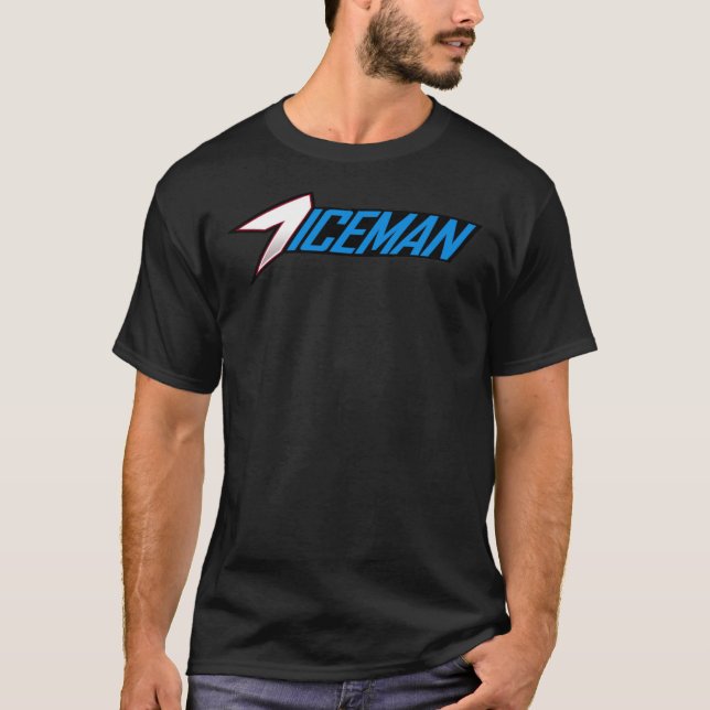 2019 - Iceman 7 Logo Blue Essential  T-Shirt (Vorderseite)