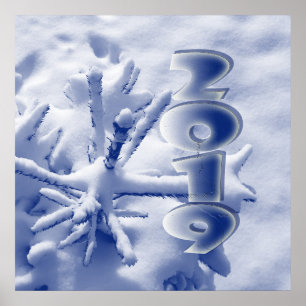 2019 im neuen Schnee Poster