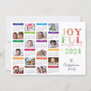 2019 Kalender Foto Collage Feiertag Gruß Feiertagskarte
