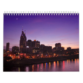 2019 Kalender-Szenen um Nashville Tennessee Kalender