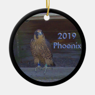 2019 Keramik Ornament Phoenix