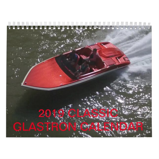 2019 Klassiker Glastron Kalender (Titelbild)