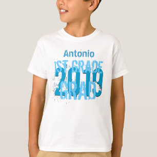2019 oder irgendein Jahr-erster Grad-neuer T-Shirt
