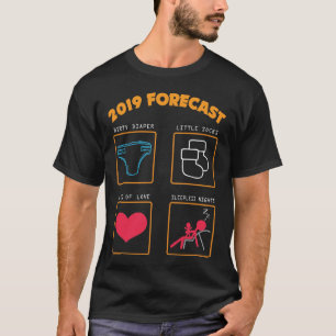 2019 prognostizieren Sie den Mutteren-Vater, der T-Shirt